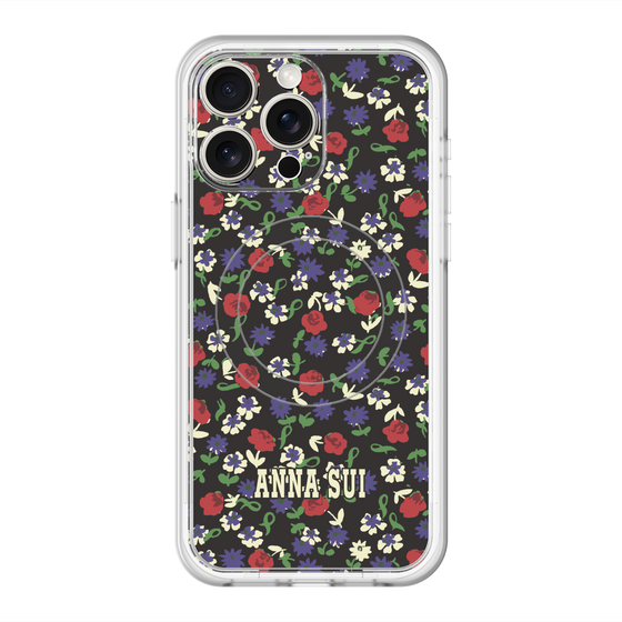スリムプロテクションプレミアムケース with MagSafe［ ANNA SUI - カーネーション ］