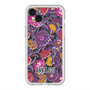 スリムプロテクションプレミアムケース with MagSafe［ ANNA SUI - ガーデンフワラー - マゼンタ ］