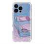 スリムプロテクションプレミアムケース with MagSafe［ CAPPUCCINO Halftone - Purple ］