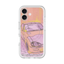 スリムプロテクションプレミアムケース with MagSafe［ CAPPUCCINO Halftone - Orange ］