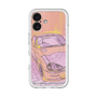 スリムプロテクションプレミアムケース with MagSafe［ CAPPUCCINO Halftone - Orange ］