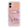 スリムプロテクションプレミアムケース with MagSafe［ CAPPUCCINO Halftone - Orange ］