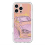 スリムプロテクションプレミアムケース with MagSafe［ CAPPUCCINO Halftone - Orange ］