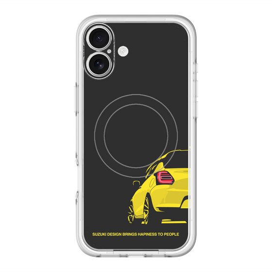 スリムプロテクションプレミアムケース with MagSafe［ SWIFT - Yellow ］