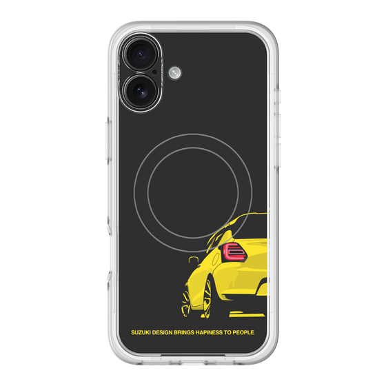 スリムプロテクションプレミアムケース with MagSafe［ SWIFT - Yellow ］