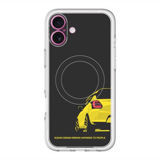 スリムプロテクションプレミアムケース with MagSafe［ SWIFT - Yellow ］