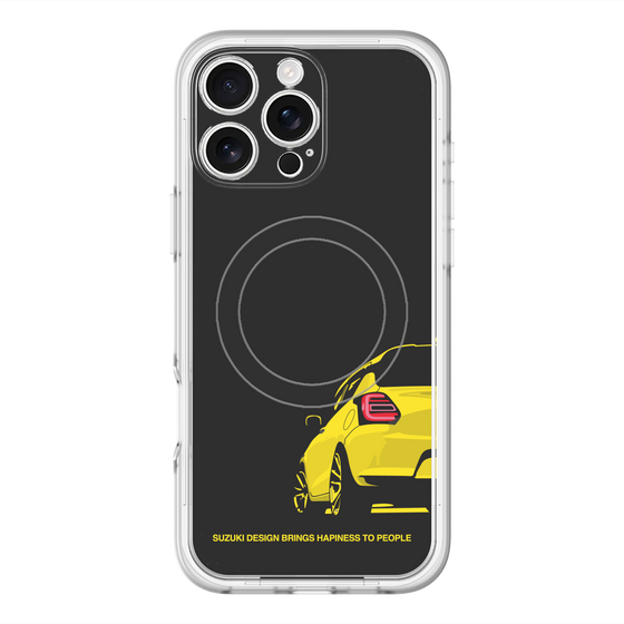 スリムプロテクションプレミアムケース with MagSafe［ SWIFT - Yellow ］