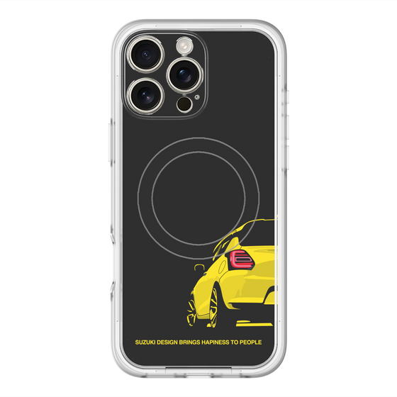 スリムプロテクションプレミアムケース with MagSafe［ SWIFT - Yellow ］