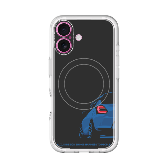 スリムプロテクションプレミアムケース with MagSafe［ SWIFT - Blue ］