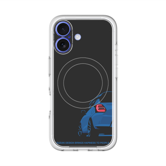 スリムプロテクションプレミアムケース with MagSafe［ SWIFT - Blue ］