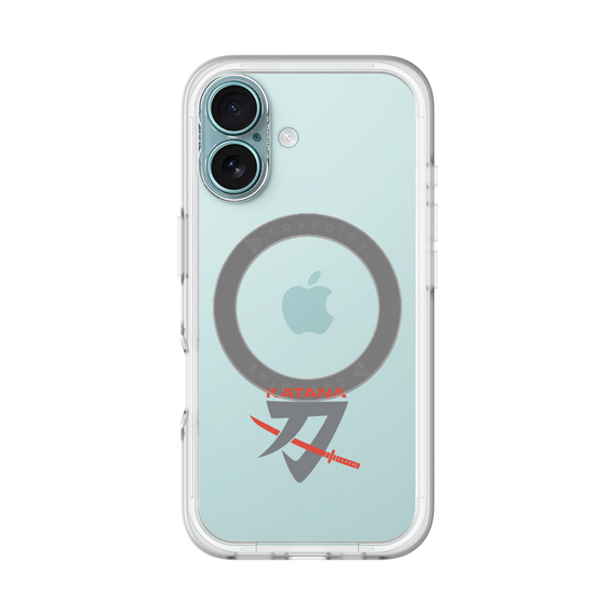 スリムプロテクションプレミアムケース with MagSafe［ KATANA logo ］