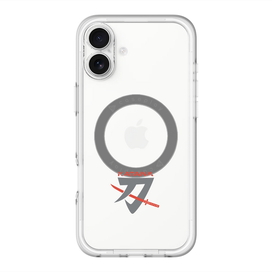 スリムプロテクションプレミアムケース with MagSafe［ KATANA logo ］