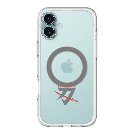 スリムプロテクションプレミアムケース with MagSafe［ KATANA logo ］