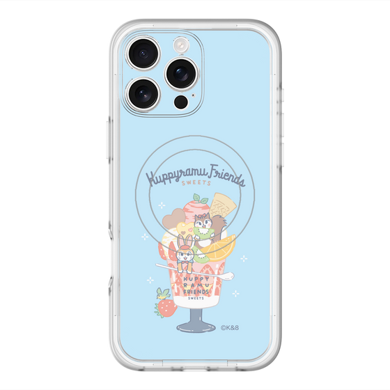 スリムプロテクションプレミアムケース with MagSafe［ クピラムフレンズ - スイーツ ］
