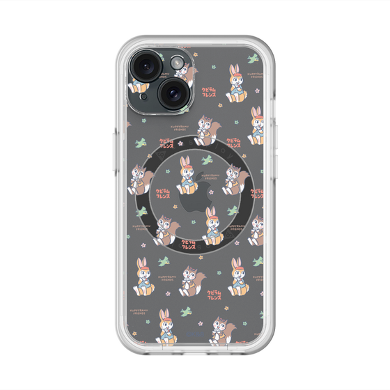 スリムプロテクションプレミアムケース with MagSafe［ クピラムフレンズ - フェイス ］