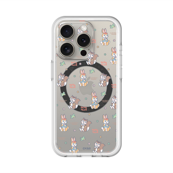 スリムプロテクションプレミアムケース with MagSafe［ クピラムフレンズ - フェイス ］