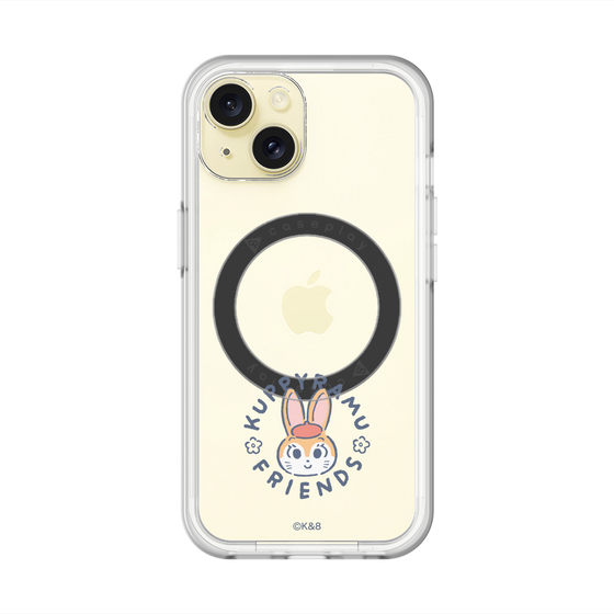スリムプロテクションプレミアムケース with MagSafe［ クピラムフレンズ - ロゴ - クッピー ］