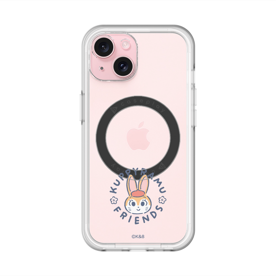 スリムプロテクションプレミアムケース with MagSafe［ クピラムフレンズ - ロゴ - クッピー ］