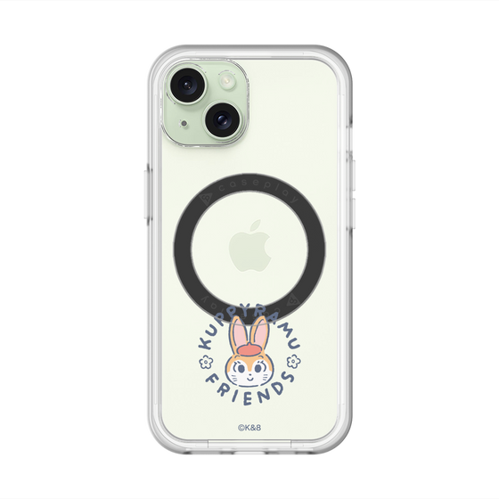スリムプロテクションプレミアムケース with MagSafe［ クピラムフレンズ - ロゴ - クッピー ］