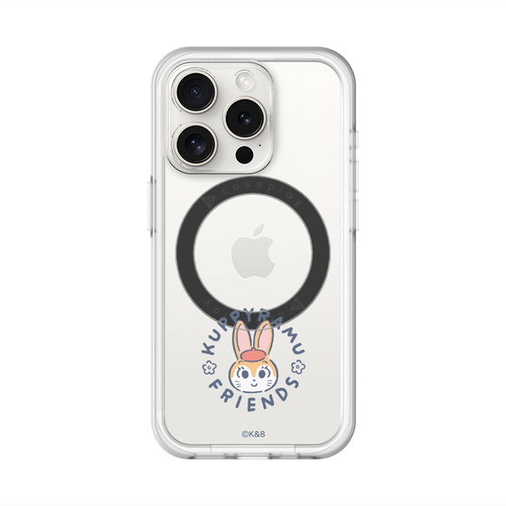 スリムプロテクションプレミアムケース with MagSafe［ クピラムフレンズ - ロゴ - クッピー ］