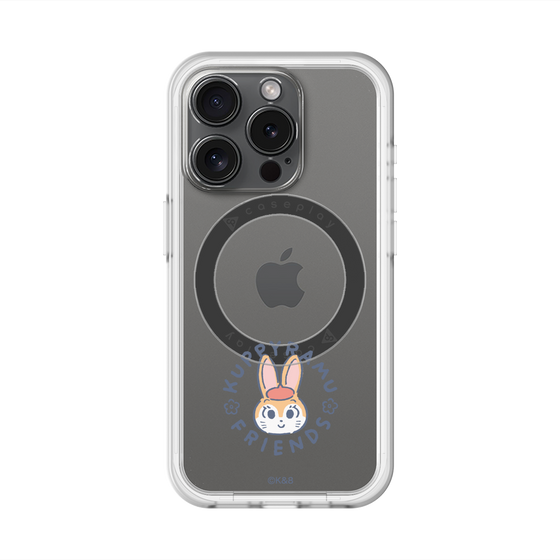 スリムプロテクションプレミアムケース with MagSafe［ クピラムフレンズ - ロゴ - クッピー ］