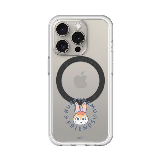 スリムプロテクションプレミアムケース with MagSafe［ クピラムフレンズ - ロゴ - クッピー ］