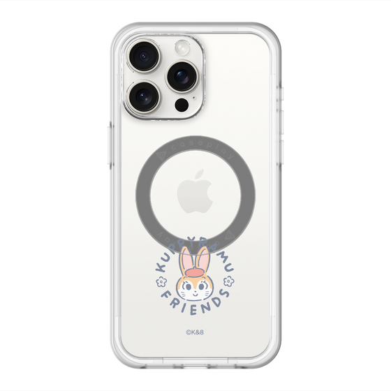 スリムプロテクションプレミアムケース with MagSafe［ クピラムフレンズ - ロゴ - クッピー ］