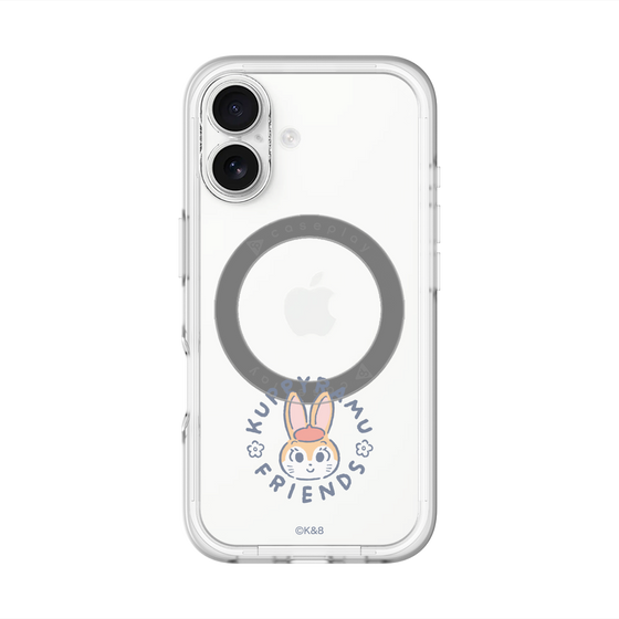 スリムプロテクションプレミアムケース with MagSafe［ クピラムフレンズ - ロゴ - クッピー ］