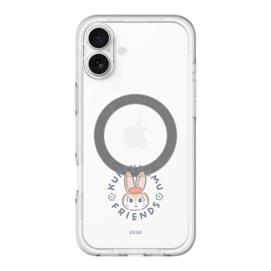 スリムプロテクションプレミアムケース with MagSafe［ クピラムフレンズ - ロゴ - クッピー ］