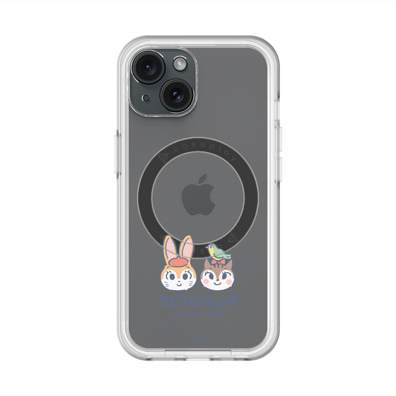 スリムプロテクションプレミアムケース with MagSafe［ クピラムフレンズ - ロゴ - 仲良し ］