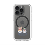 スリムプロテクションプレミアムケース with MagSafe［ クピラムフレンズ - ロゴ - 仲良し ］
