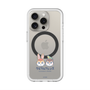 スリムプロテクションプレミアムケース with MagSafe［ クピラムフレンズ - ロゴ - 仲良し ］