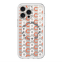 スリムプロテクションプレミアムケース with MagSafe［ オリジナル - CASEPLAYイニシャル総柄 - オレンジ ］