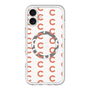 スリムプロテクションプレミアムケース with MagSafe［ オリジナル - CASEPLAYイニシャル総柄 - オレンジ ］