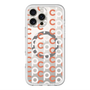 スリムプロテクションプレミアムケース with MagSafe［ オリジナル - CASEPLAYイニシャル総柄 - オレンジ ］