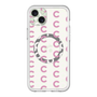 スリムプロテクションプレミアムケース with MagSafe［ オリジナル - CASEPLAYイニシャル総柄 - ピンク ］