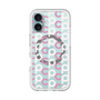 スリムプロテクションプレミアムケース with MagSafe［ オリジナル - CASEPLAYイニシャル総柄 - ピンク ］