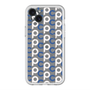 スリムプロテクションプレミアムケース with MagSafe［ オリジナル - CASEPLAYイニシャル総柄 - ネイビー ］