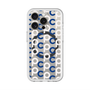 スリムプロテクションプレミアムケース with MagSafe［ オリジナル - CASEPLAYイニシャル総柄 - ネイビー ］