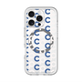スリムプロテクションプレミアムケース with MagSafe［ オリジナル - CASEPLAYイニシャル総柄 - ネイビー ］