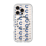 スリムプロテクションプレミアムケース with MagSafe［ オリジナル - CASEPLAYイニシャル総柄 - ネイビー ］