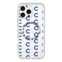 スリムプロテクションプレミアムケース with MagSafe［ オリジナル - CASEPLAYイニシャル総柄 - ネイビー ］