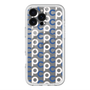 スリムプロテクションプレミアムケース with MagSafe［ オリジナル - CASEPLAYイニシャル総柄 - ネイビー ］