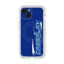 スリムプロテクションプレミアムケース with MagSafe［ オリジナル - Y2Kアレンジ - ブルー ］