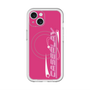 スリムプロテクションプレミアムケース with MagSafe［ オリジナル - Y2Kアレンジ - ピンク ］