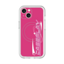 スリムプロテクションプレミアムケース with MagSafe［ オリジナル - Y2Kアレンジ - ピンク ］