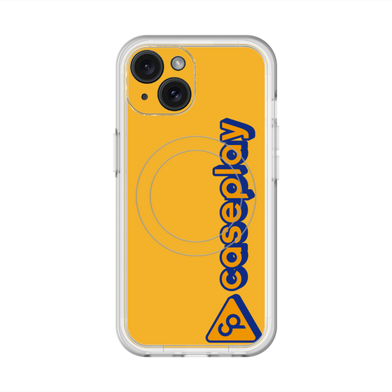 スリムプロテクションプレミアムケース with MagSafe［ オリジナル - CASEPLAYロゴタイプ - オレンジ ］