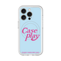 スリムプロテクションプレミアムケース with MagSafe［ オリジナル - ENJOY YOUR OWN DAY - ライトブルー ］