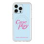 スリムプロテクションプレミアムケース with MagSafe［ オリジナル - ENJOY YOUR OWN DAY - ライトブルー ］