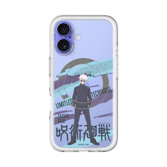 スリムプロテクションプレミアムケース with MagSafe［ 呪術廻戦 - 立ち絵 - 五条 悟（懐玉・玉折） ］